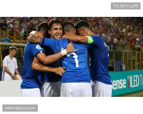 意大利U21青年队迎战丹麦U21队争夺欧洲足球锦标赛资格